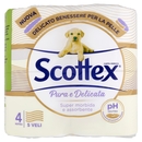 Scottex Pura e Delicata Carta Igienica 5 Veli 4 pz